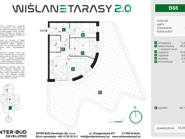 Mieszkanie 53,1m²