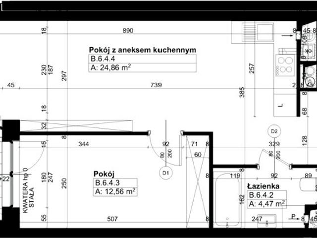 Mieszkanie 53,1m²