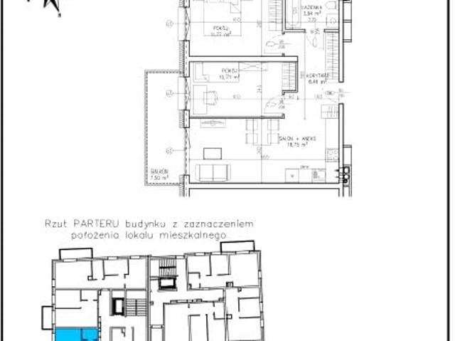Mieszkanie 53,6m²