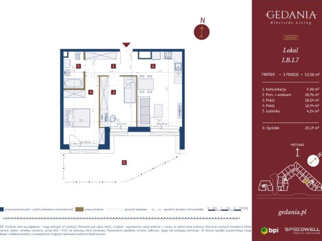 Mieszkanie 53,6m²
