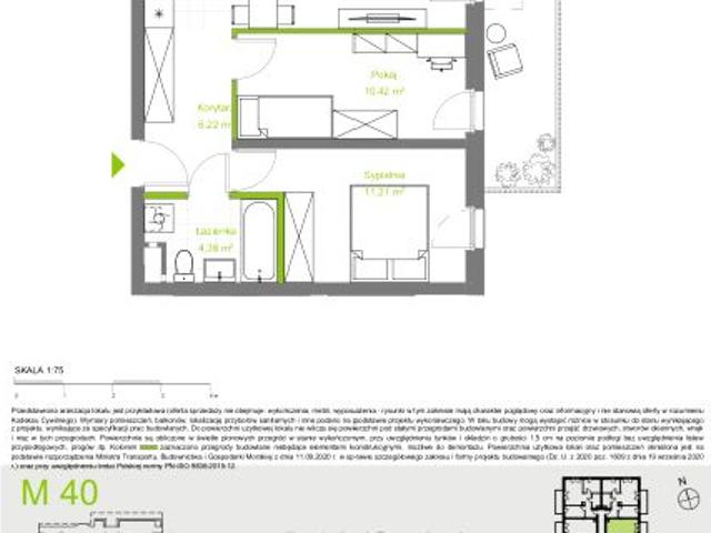 Mieszkanie 53,8m²