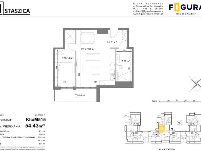 Mieszkanie 53,9m²