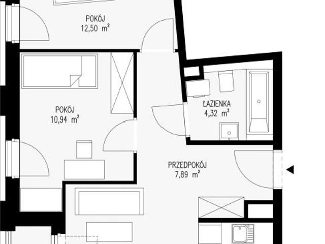 Mieszkanie 53,9m²