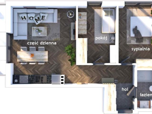 Mieszkanie 53m²