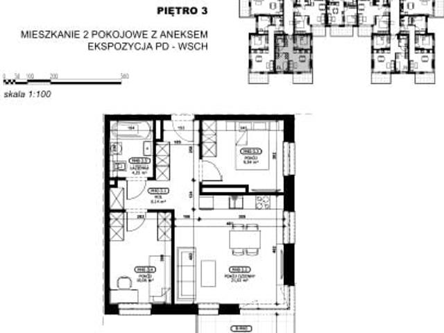 Mieszkanie 53m²