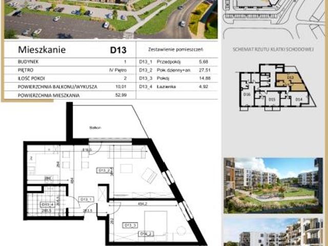 Mieszkanie 53m²