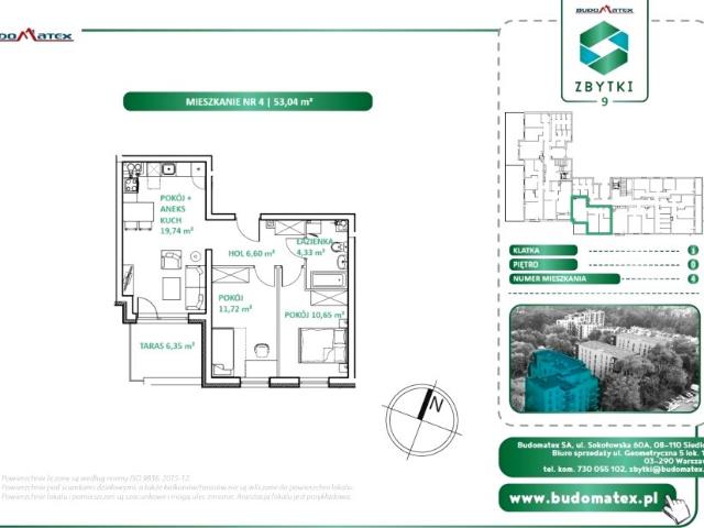 Mieszkanie 53m²