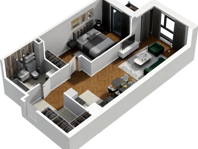 Mieszkanie 53m²