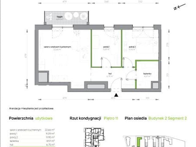 Mieszkanie 53m²