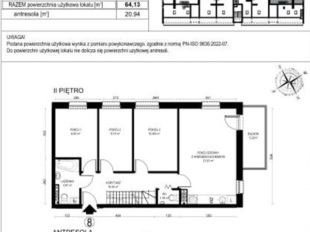 Mieszkanie 64,1m²