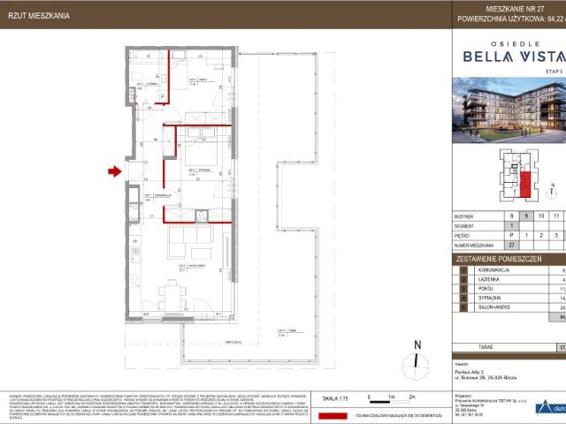 Mieszkanie 64,2m²