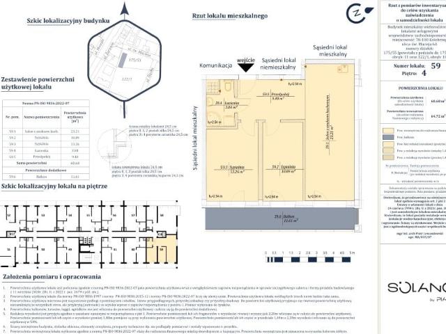 Mieszkanie 60,7m²