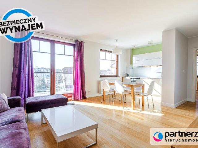 Mieszkanie 65,11 m² z aneksem kuchennym na wynajem ul. Bystrzycka, Gdańsk, Siedlce
