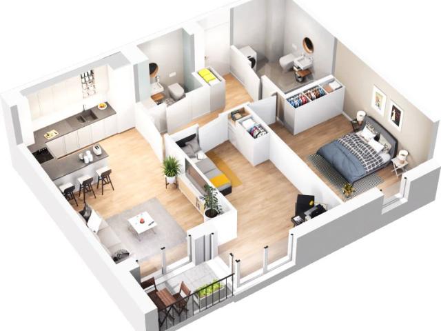 Mieszkanie 65,1m²