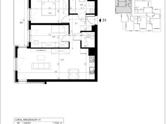Mieszkanie 65,3m²