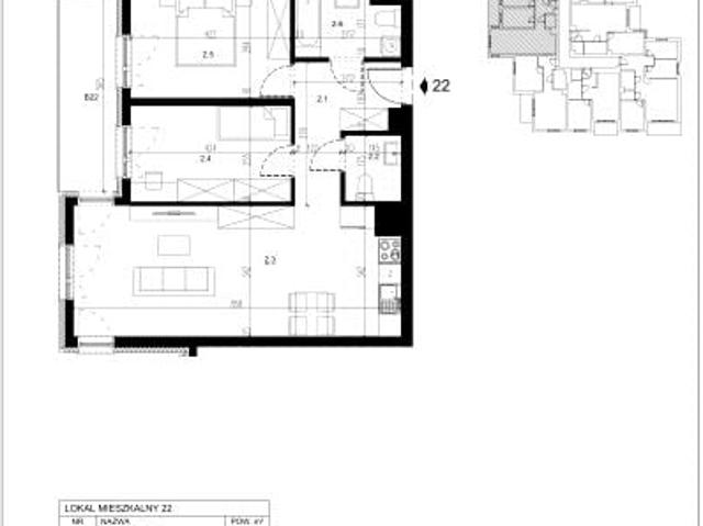 Mieszkanie 65,3m²