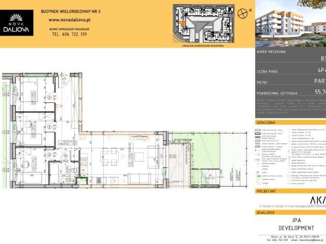 Mieszkanie 65,7m²