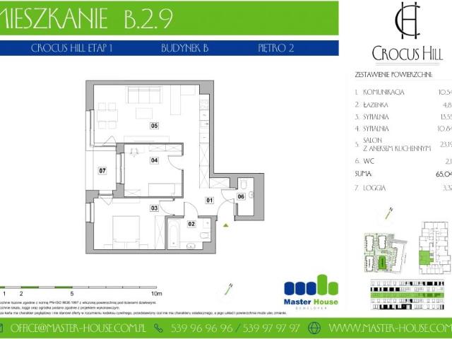 Mieszkanie 65m²