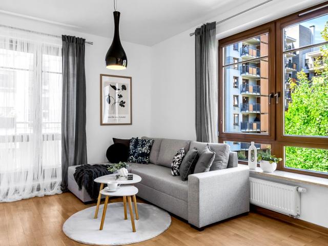 Mieszkanie 66,04 m² nad rzeką na wynajem ul. Szulborska, Warszawa, Wola