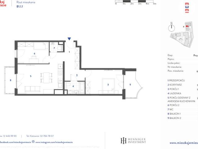 Mieszkanie 66,1m²