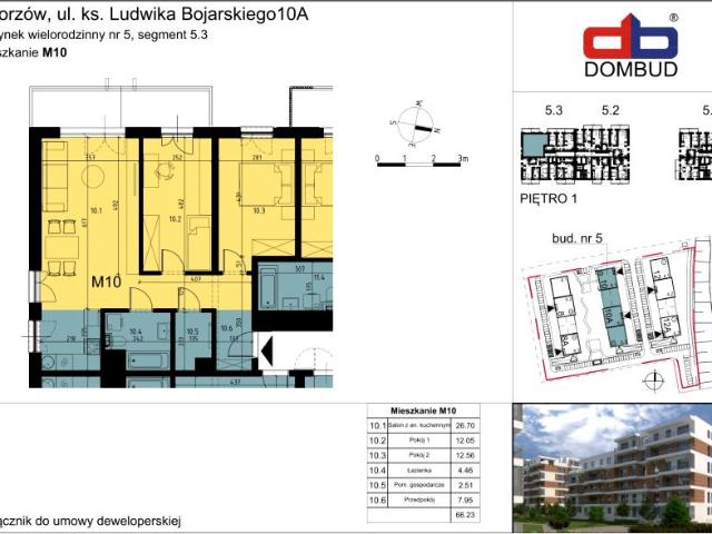 Mieszkanie 66,2m²
