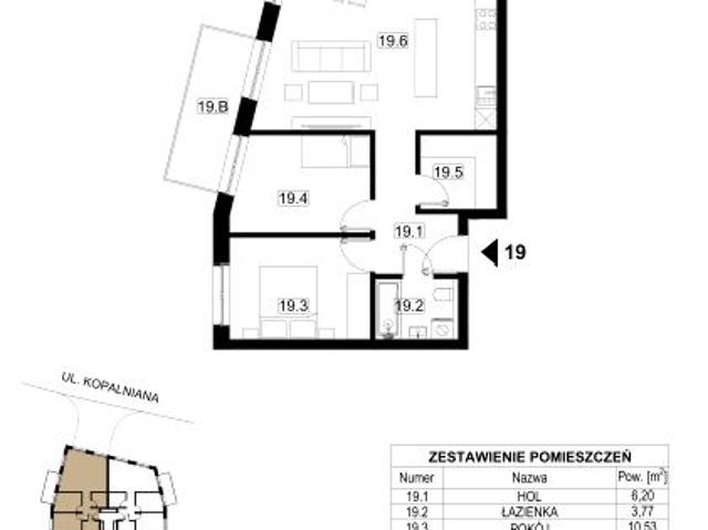 Mieszkanie 66,6m²