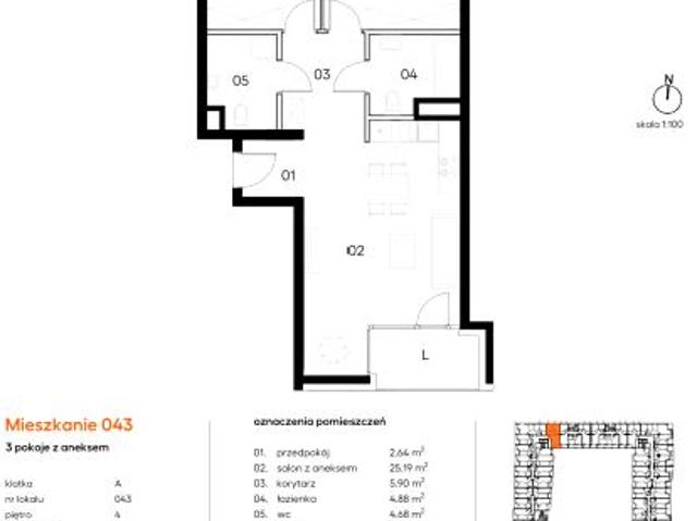 Mieszkanie 66,7m²