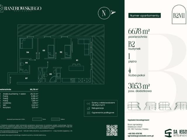 Mieszkanie 66,8m²