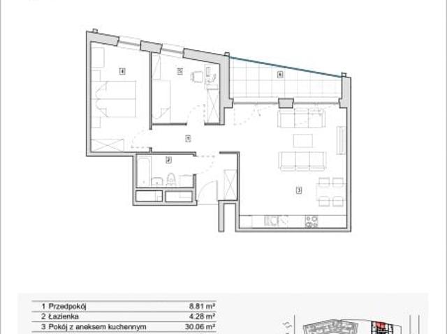 Mieszkanie 66,9m²