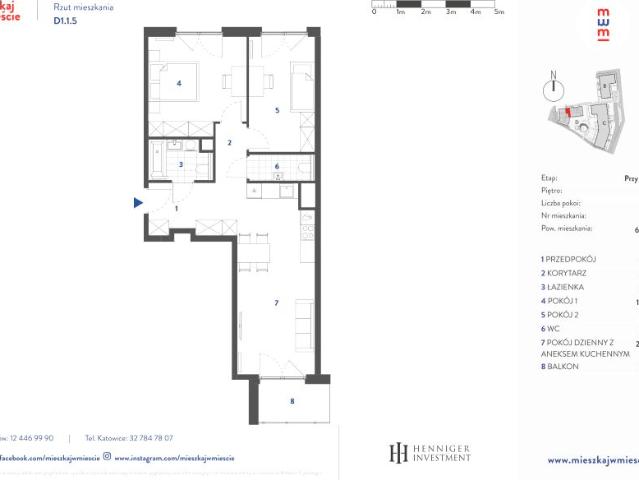 Mieszkanie 66,9m²