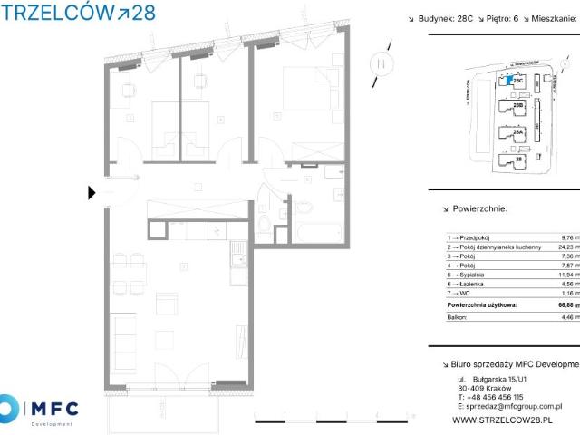 Mieszkanie 66,9m²