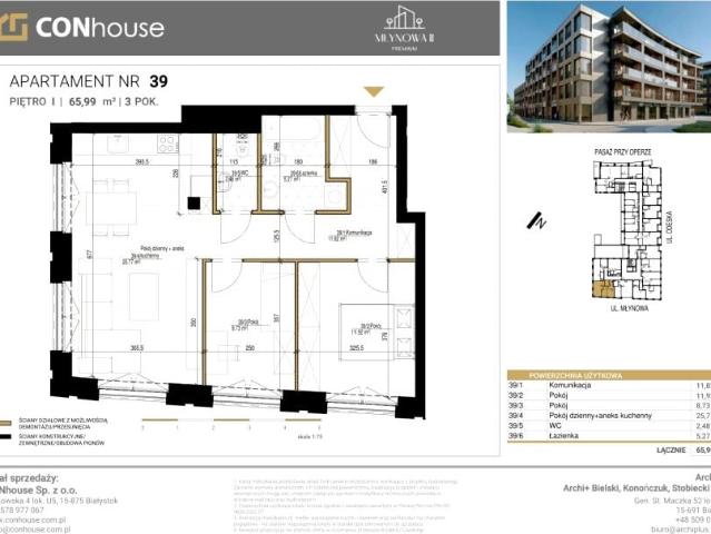 Mieszkanie 66m²