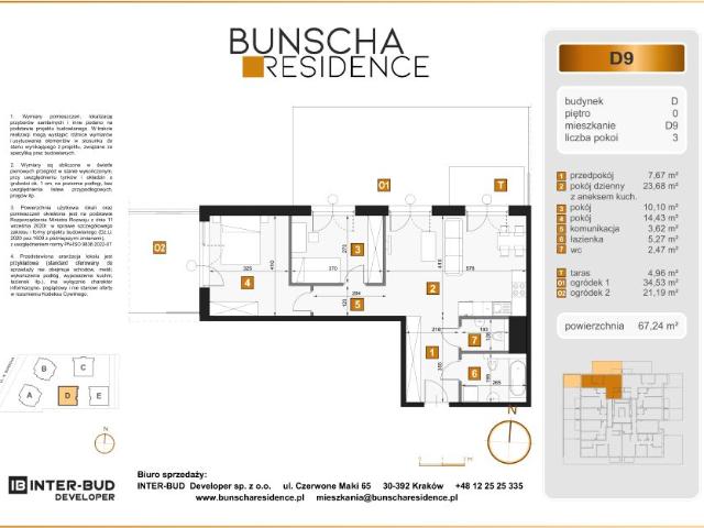 Mieszkanie 67,2m²