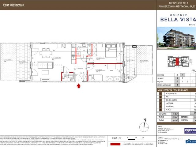 Mieszkanie 67,2m²