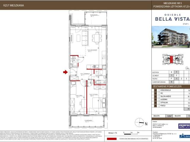 Mieszkanie 67,2m²