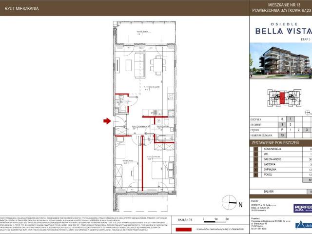 Mieszkanie 67,2m²