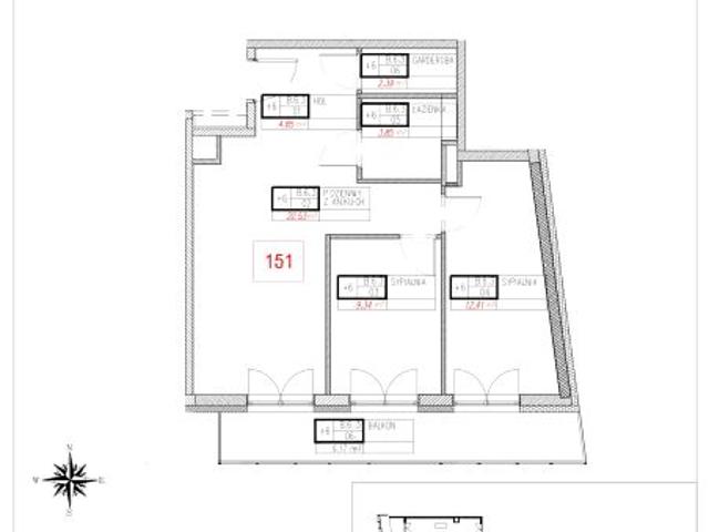 Mieszkanie 67,6m²