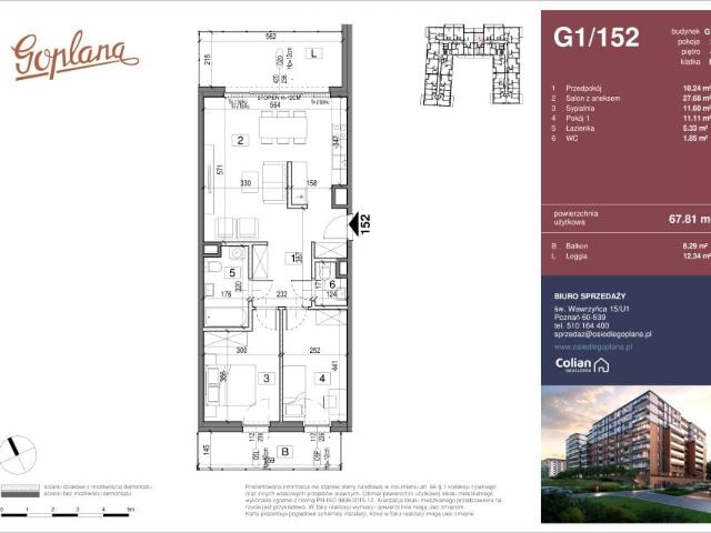 Mieszkanie 67,8m²