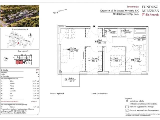 Mieszkanie 67,9m²