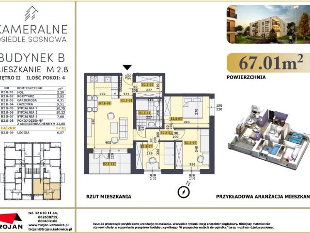 Mieszkanie 66,4m²