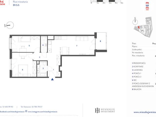 Mieszkanie 67m²