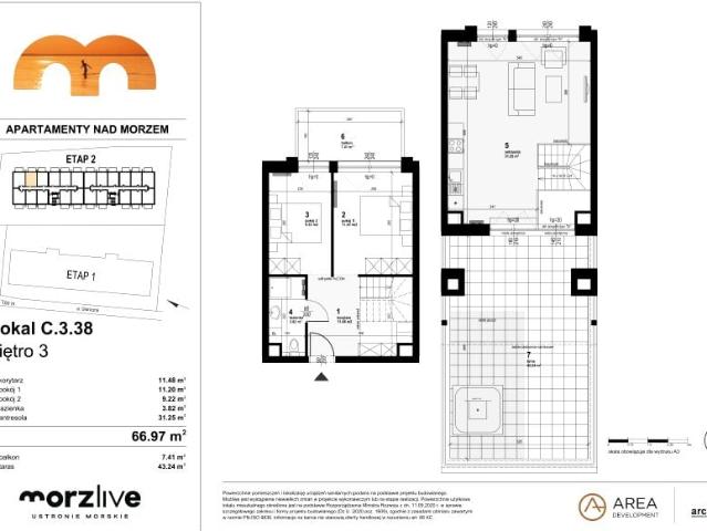 Mieszkanie 67m²