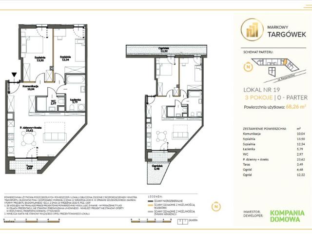 Mieszkanie 68,4m²