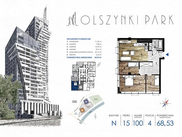 Mieszkanie 69,3m²