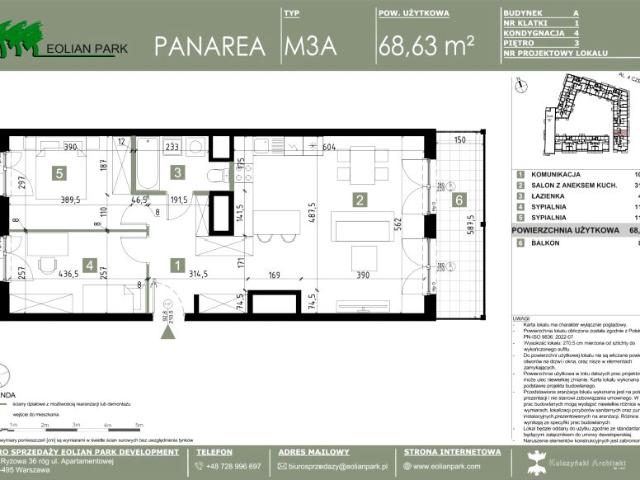 Mieszkanie 68,6m²