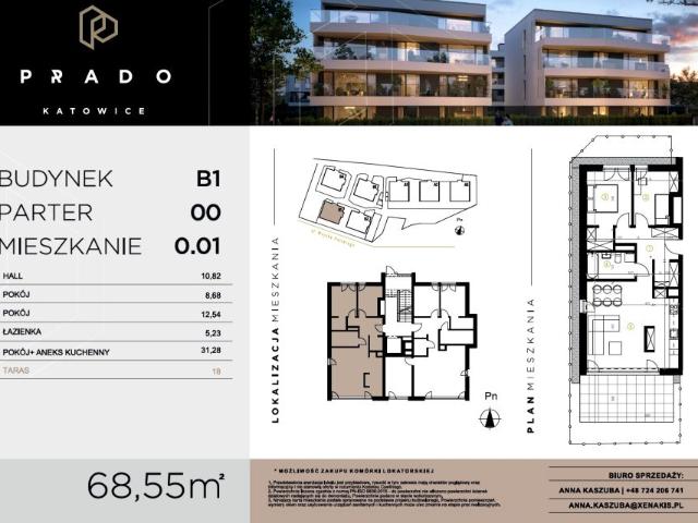 Mieszkanie 68,6m²