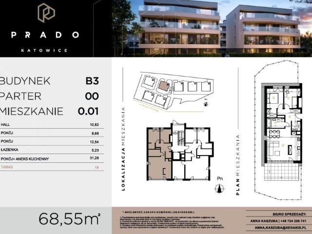 Mieszkanie 68,6m²