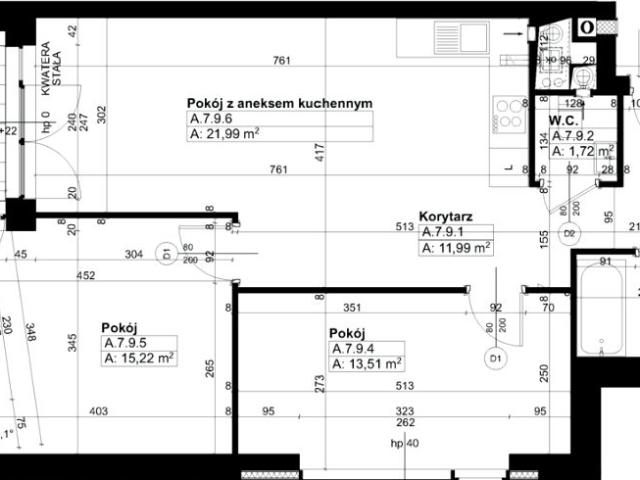 Mieszkanie 68,7m²