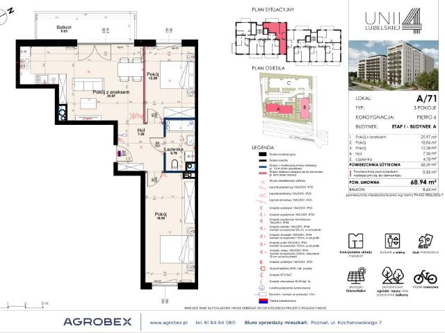 Mieszkanie 68,4m²