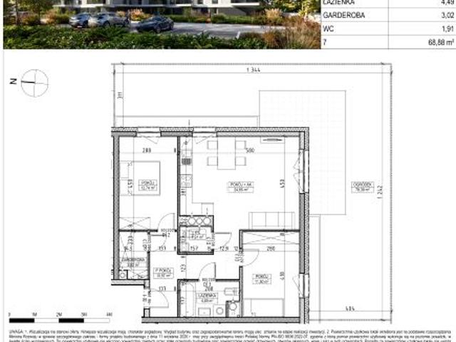 Mieszkanie 68,9m²